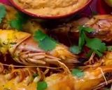 A picture of step 6 of Giant wild prawns with peanut and coconut chutney.