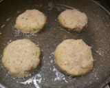 A picture of step 3 of Salmon and sweet corn cakes.
