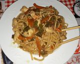Foto del paso 7 de la receta: Tallarines chinos con pollo
