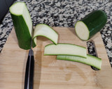Foto del paso 1 de la receta: Tortita de huevo con calabacín