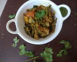 आलू बोड़ी की सब्जी (Aloo bodi ki sabzi recipe in Hindi) रेसिपी चरण 1 फोटो