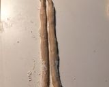 A picture of step 4 of Açma (soft rolled bread).