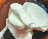Foto langkah ke 2 dari resep Ogura coklat Sponge cake.