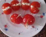 Foto del paso 2 de la receta: Pinchitos de uva y cherrys con roquefort
