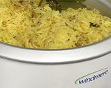 Foto langkah ke 6 dari resep Nasi Kuning (?) Bumbu Racik Ayam Goreng ga pake ayam 😁.