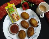 A picture of step 7 of Masala Tea With Cutlet.