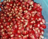 A picture of step 1 of Anaar(Pomegranate) Salad 🥗.