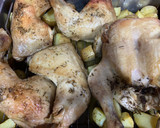 Foto del paso 6 de la receta: Pollo al horno con patatas