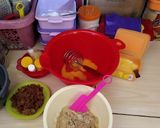 Foto langkah ke 2 dari resep Bolu pisang coklat Gula Merah anti gagal.