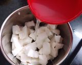 A picture of step 4 of Naturals Coconut Ice Cream.