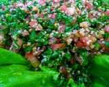 Foto del paso 5 de la receta: Tabbulle sobre hojas de lechuga fresca!