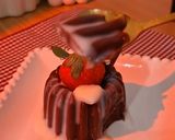 Foto langkah ke 5 dari resep Pudding Susu Coklat Oreo (MINI BIRTHDAY).