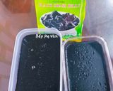 A picture of step 5 of Winter Melon and Grass Jelly Herbal Drink with Chia Seeds.