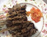 Foto langkah ke 4 dari resep Sate sapi with olive oil.