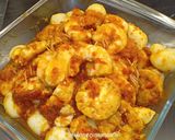 Foto langkah ke 3 dari resep Udang taufu telur puyuh sambal.