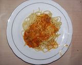 Foto langkah ke 4 dari resep Spaghetti bolognese ayam suwir.