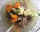 Foto langkah ke 12 dari resep Sop tetelan kambing.