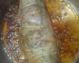 Une image de l'étape 4 de Épaule d'agneau farcie avec des légumes et des champignons 💜.