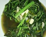 Foto langkah ke 1 dari resep Tumis Bayam terasi #BikinRamadanBerkesan.