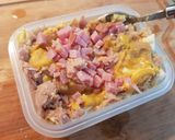 รูปขั้นตอนการทำที่ 2 ของ ทูน่าสเปรด สูตรแฮมไข่ low carb ไม่เคร่ง