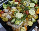 Foto langkah ke 4 dari resep Roasted Chicken with creamy sauce.