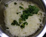 A picture of step 7 of Potato omelet(chilla).