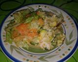 Foto del paso 4 de la receta: Tortilla de zapallito con ensalada de tomate lechuga y zanahoria
