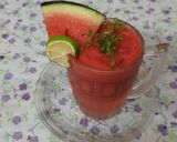 A picture of step 7 of Watermelon smoothie.
