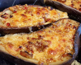 Foto del paso 5 de la receta: Berenjenas rellenas de Jamón de York
