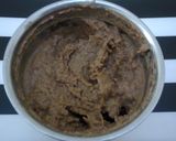 A picture of step 3 of Horse Gram Tikki.