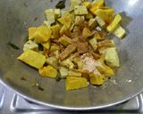 A picture of step 4 of Suran/ Gimikand Dry Subji(no onion garlic.