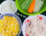 Hình bước làm 3 của món Cơm Chiên Chay Trái Thơm
