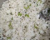 A picture of step 2 of Jeera rice.