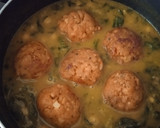 Foto del paso 8 de la receta: Potaje de garbanzos con espinacas y bolitas de chistorra