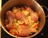 Foto del paso 4 de la receta: Almu, Artaud, de pollo medio al oreganato