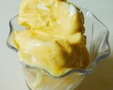 A picture of step 3 of Mango ice cream, Mango jelly.