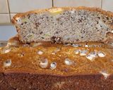 Foto del paso 5 de la receta: Budín de bananas, manzana y nueces sin huevos