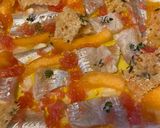 Une image de l'étape 3 de Carpaccio de merlanà la sauce d’été.