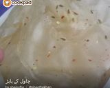 A picture of step 7 of چاول کے پاپڑ.