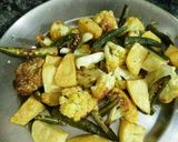 A picture of step 1 of Mix veg Chatpati.