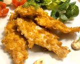Foto del passaggio 6 della ricetta Bocconcini di pollo con corn flakes
