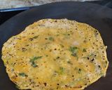 A picture of step 3 of Methi thepla.