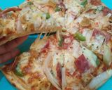 Foto langkah ke 8 dari resep Pizza Oven Empuk Dengan Crust Garing.