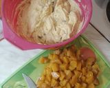 Karamellával töltött barackos muffin recept fázis 3 fotója