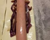A picture of step 1 of Sausage rolls :).