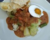 Foto langkah ke 5 dari resep 145.Bumbu Kacang Gado Gado Telor Asin.
