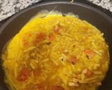 Foto del paso 4 de la receta: Tortilla de coliflor, zanahoria y patatas paja