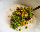 A picture of step 10 of Vegetables Oats Suji Paniyaram.