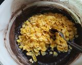 Foto del paso 1 de la receta: Galletitas de cacao y copos de maíz tipo afganas