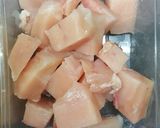 Hình bước làm 1 của món Canh bí ngòi nấu gà